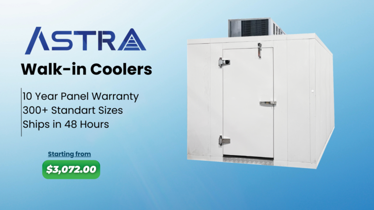astra walk in coolers